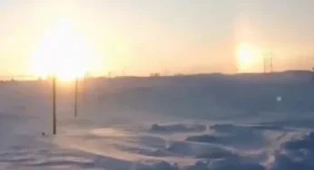 Sakhalin Residents Witness Breathtaking ‘Double Sunrise’ in Stunning Russian Sky Phenomenon