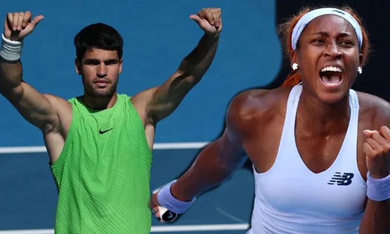 Alcaraz and Gauff Sweep Through Quarterfinals at Australian Open 2026