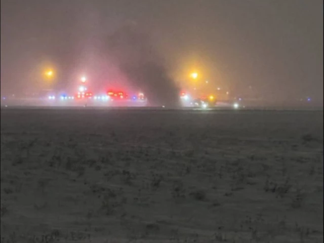 Private Jet Crashes at Bangor Airport, Eight Passengers Missing and Unknown