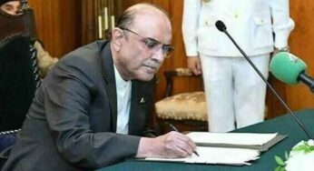 President Zardari Signs Seven Key Bills into Law