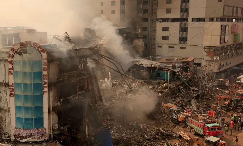 Sindh Cabinet Grants Rs10 Million in Compensation to Gul Plaza Tragedy Victims’ Families