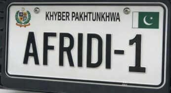 KP Auction Generates Rs150 Million from Unique Car Plates Sale
