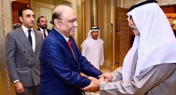 Zardari Reaffirms Pakistan’s Commitment to Tolerance in UAE Meeting