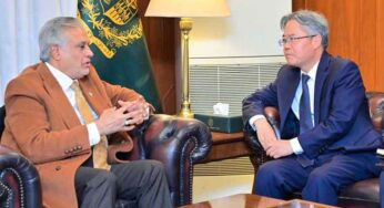 Foreign Minister Ishaq Dar Meets Chinese Ambassador for Bilateral Talks