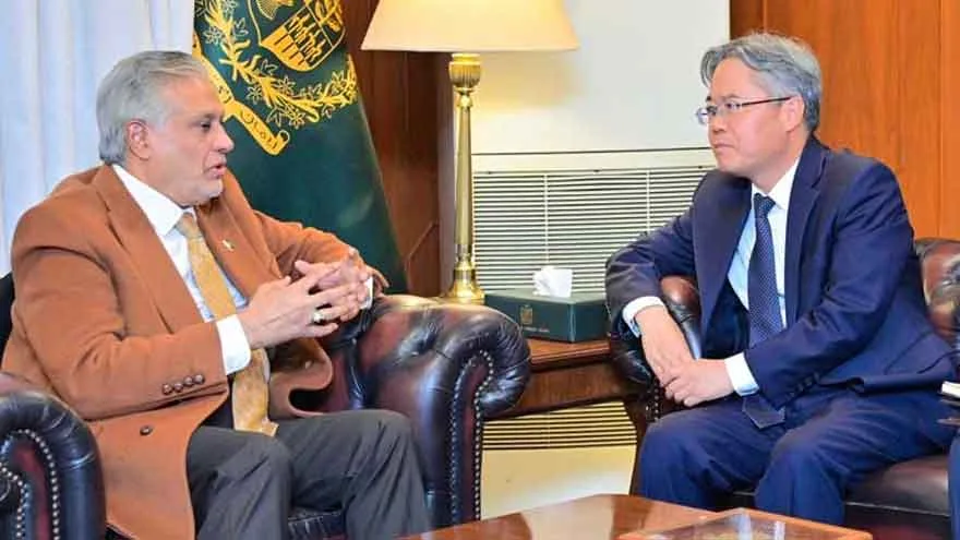 Foreign Minister Ishaq Dar Meets Chinese Ambassador for Bilateral Talks