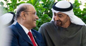 Pakistani, Emirati Presidents Discuss Deepening Bilateral Ties and Regional Cooperation