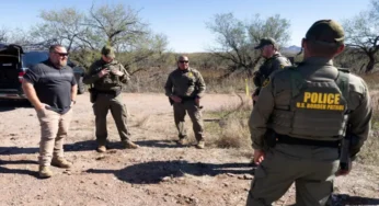 Border Agent Stands Off with Armed Human Trafficker Escaped from Detention