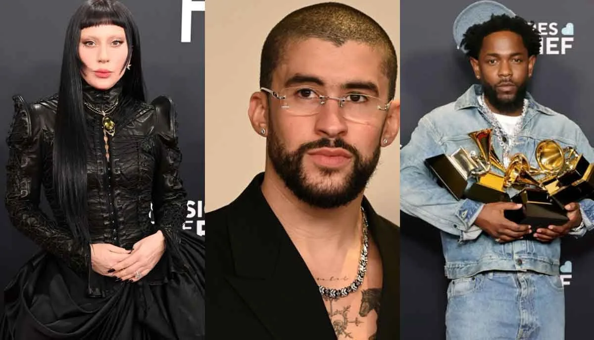 Kendrick Lamar Expected to Dominate as Bad Bunny and Lady Gaga Face Off for Album of the Year at Grammy Awards
