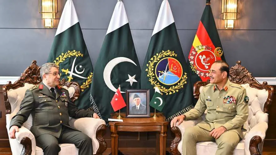 Turkish, Pakistani Military Leaders Meet to Strengthen Defense Cooperation