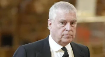 Former Duke of York Shows Defeated Look in Public Spots
