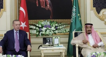 Turkish President Erdogan Visits Saudi Arabia, Strengthening Rival Diplomatic Ties