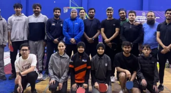 Pakistan National Ranking Table Tennis Championship Takes Center Stage in Islamabad