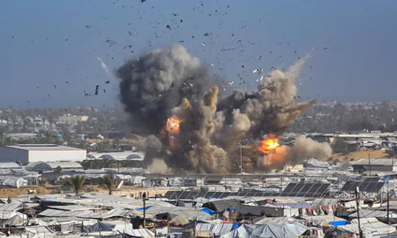 Israeli Attacks Kill 23 Palestinians, Including Seven Children in Gaza