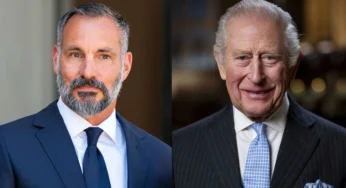 King Charles Honors Aga Khan V at Windsor Castle during Accession Anniversary