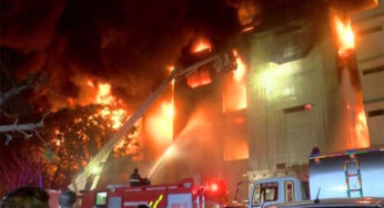 Fire erupts at Karachi plastic plant
