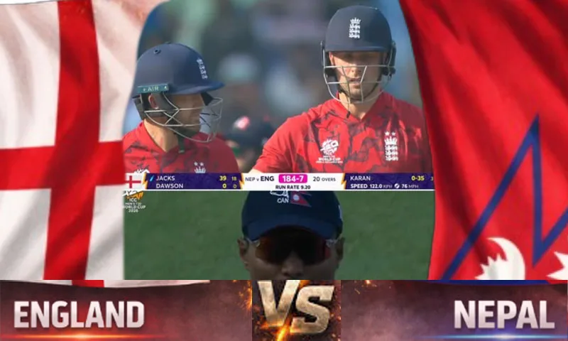 England Defeats Nepal in T20 World Cup Group Stage