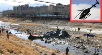 Two dead in South Korea military helicopter crash during training
