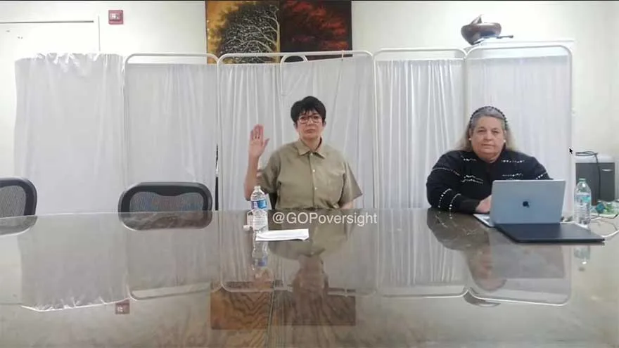 Maxwell Ignores Questions in Congressional Deposition