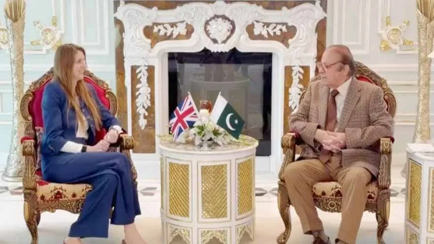 Nawaz Sharif meets British High Commissioner, discusses regional issues