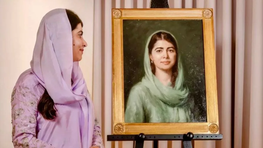 Oxford honors second Pakistani with Malala’s official portrait