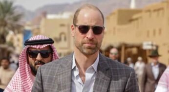 Prince William shares images from final day in AlUla
