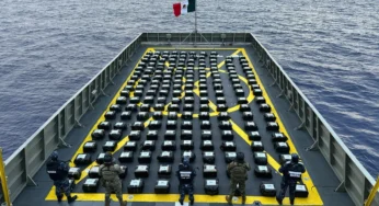 U.S. and Mexico seize several tons of cocaine in Pacific Ocean operation