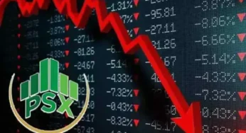 KSE-100 Falls Over 2,500 Points on Selling Pressure