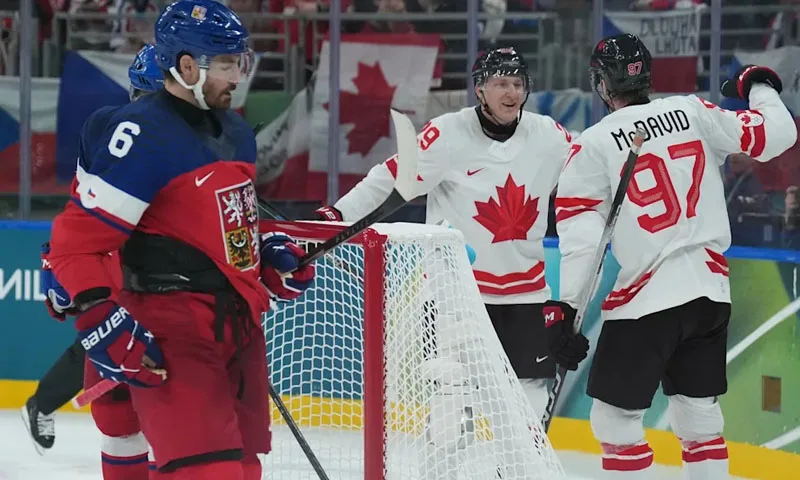 Canada Dominates Czechs 5-0 at Milan Olympics