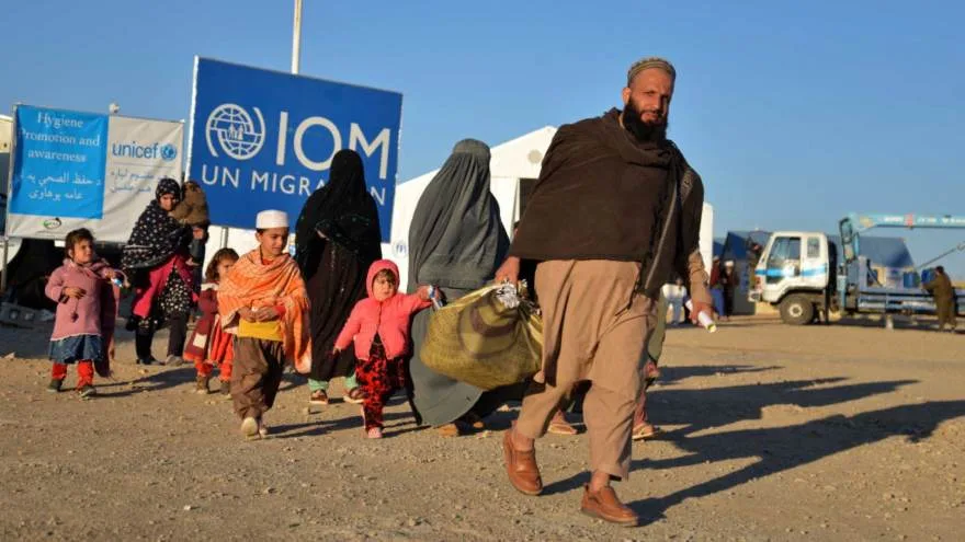 Nearly 150,000 Afghan returnees in Pakistan and Iran this year