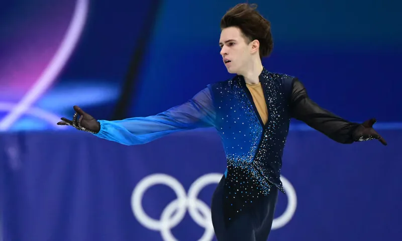 Kazakhstan’s Mikhail Shaidorov wins Olympic figure skating gold in dramatic upset