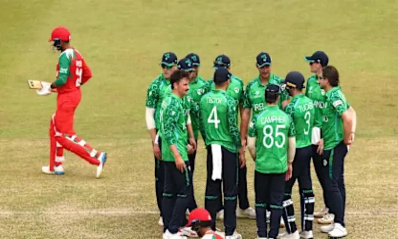 Ireland Posts Highest Score in Win Over Oman