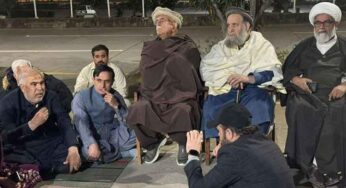 Opposition vows to continue sit-in until Imran Khan meets party officials