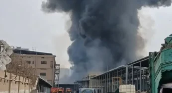 Fire spreads at Karachi chemical plant: Rescue efforts ongoing