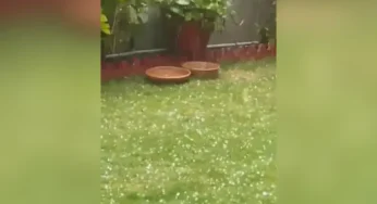 Mild to Heavy Rainfall with Hail Hits Karachi Metropolitan