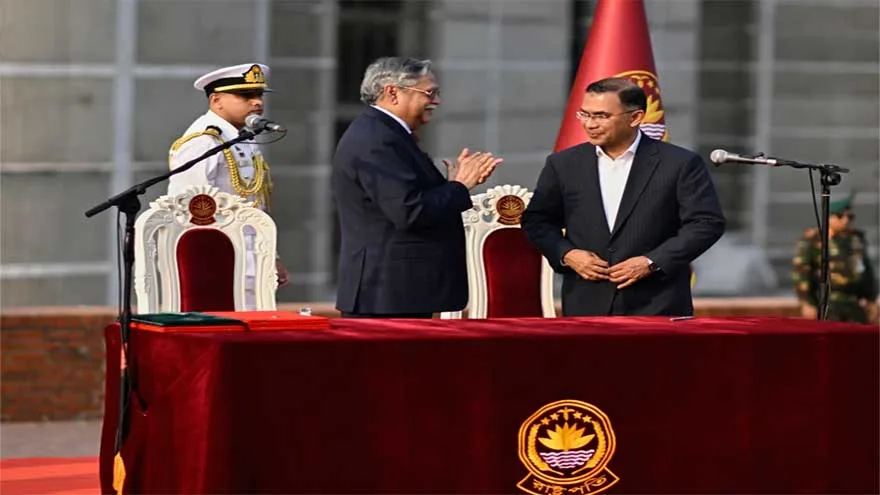 Bangladesh’s new PM sworn in after BNP landslides victory