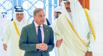 PM Sharif, Qatari Emir Reaffirm Deep Relations; Promote Regional Peace