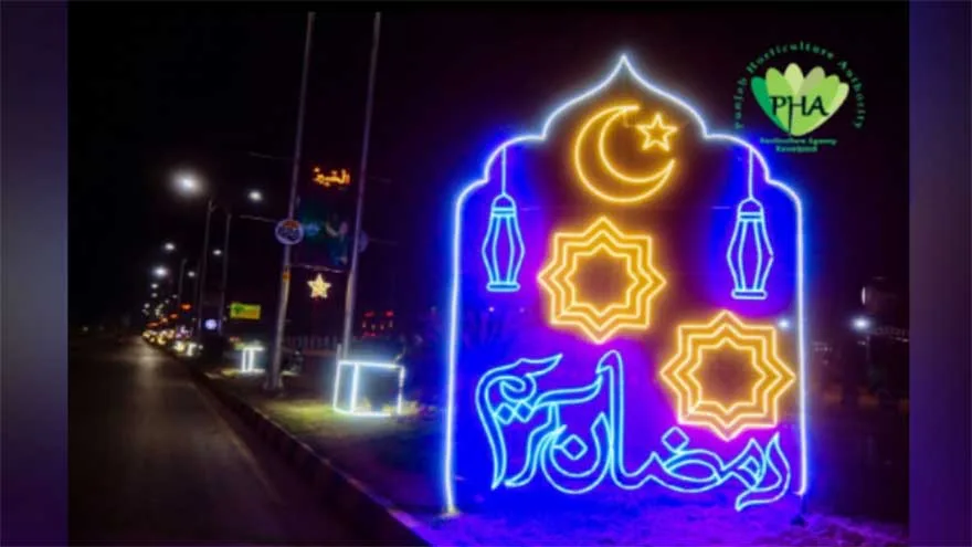 Punjab Cities Light Up for Month of Ramadan Fasting