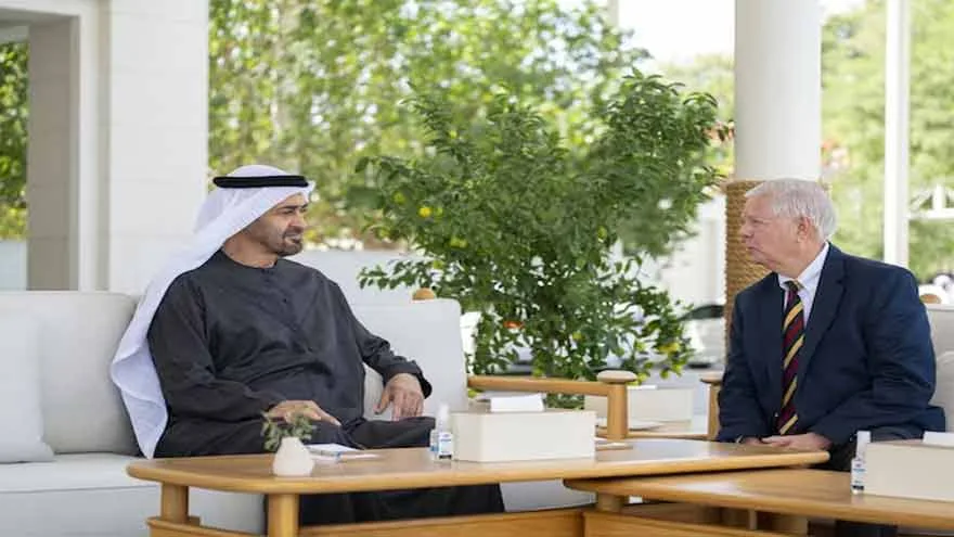 UAE President Meets US Senator in Abu Dhabi Amidst Health Speculations