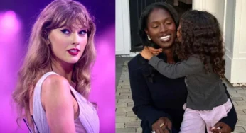 Taylor Swift brings little Jodie Turner-Smith’s daughter to ‘Opalite’ music video shoot