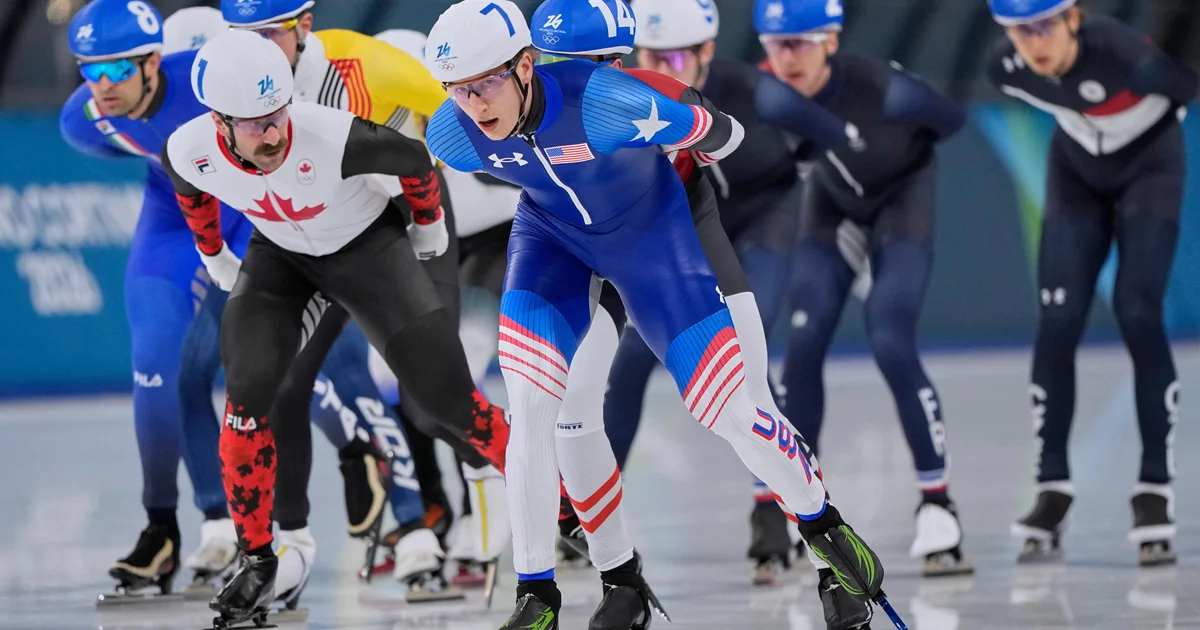 Dutch Skaters Win Mass Start at Milan Cortina Games