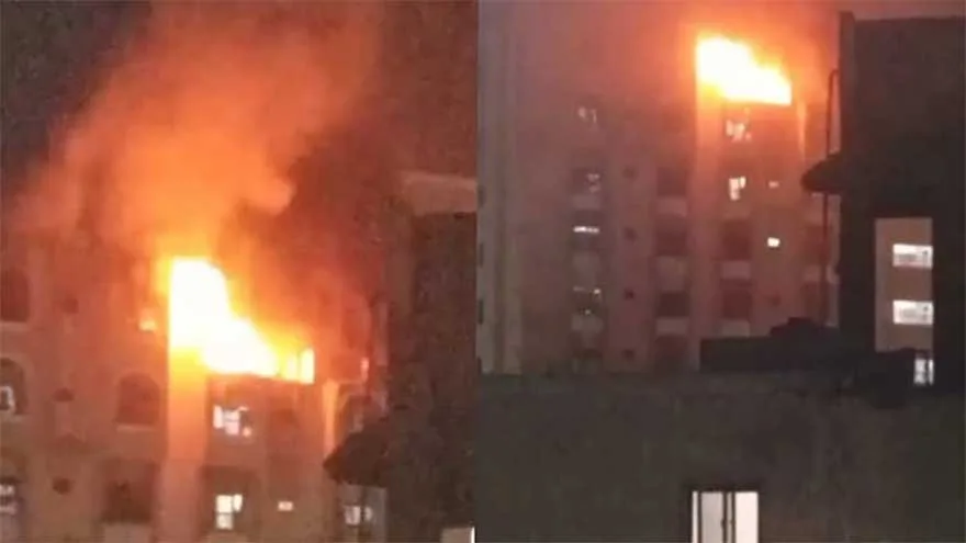Two Burnt in Karachi Flat Fire After Gas Cylinder Explosion