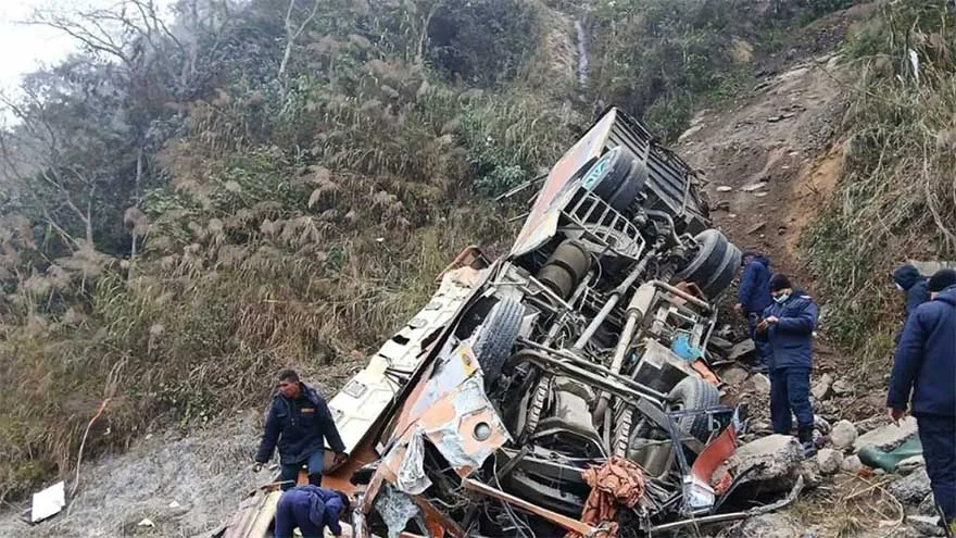 Nepal Bus Crash Kills 19, Nine Dead Identified So Far