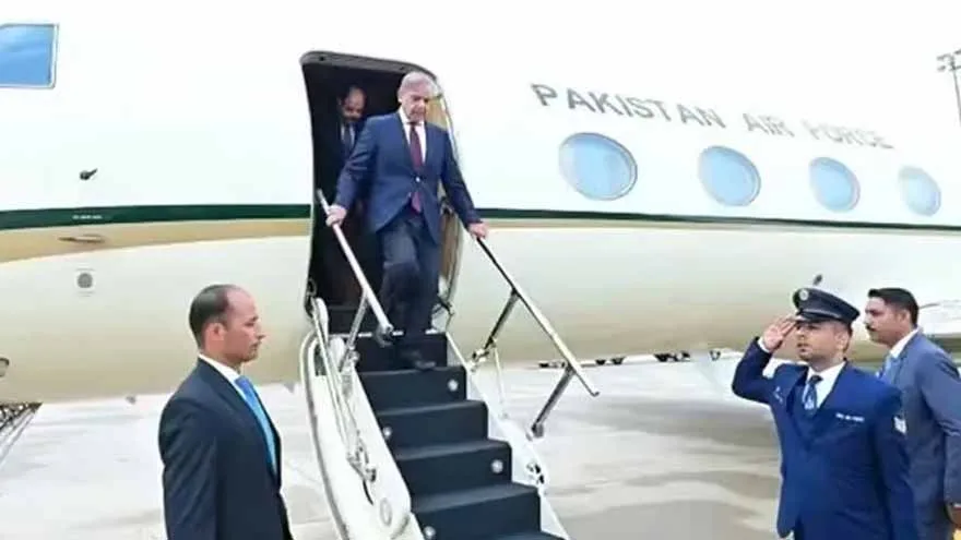 PM Shehbaz returns to Islamabad after Qatar visit