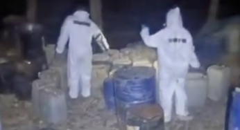 Mexican naval discovers hidden meth lab, seizes over 5,000 pounds
