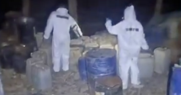 Mexican naval discovers hidden meth lab, seizes over 5,000 pounds