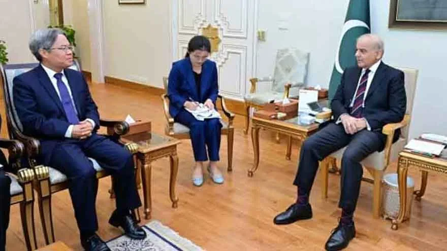 Shehbaz Sharif meets Chinese Ambassador, renews CPEC cooperation