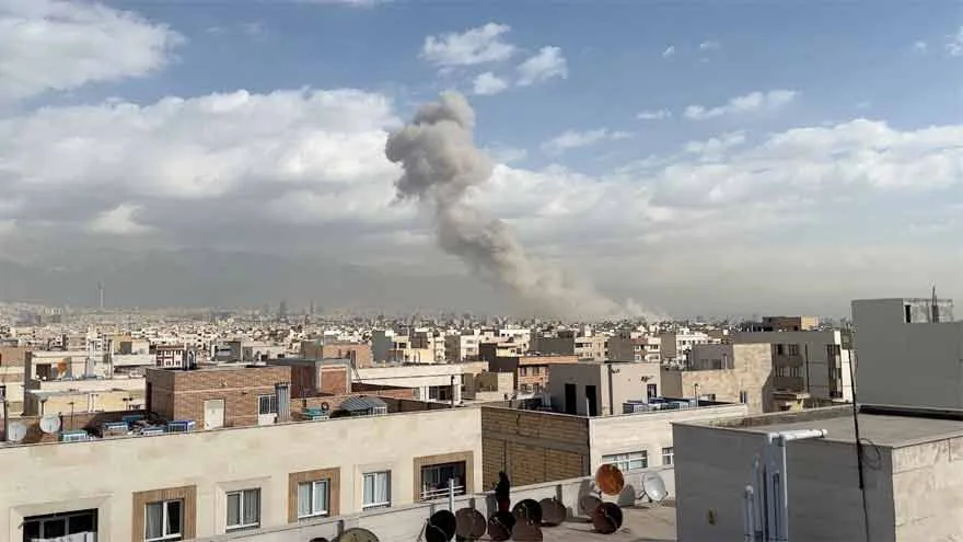 Four dead as Iranian missile hits building in Syria, killing four