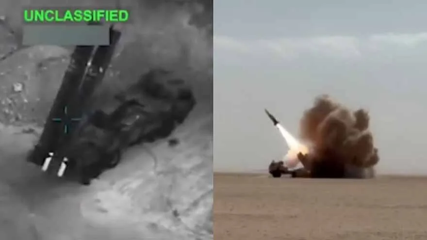 US CENTCOM Releases Video of Strikes in Iran