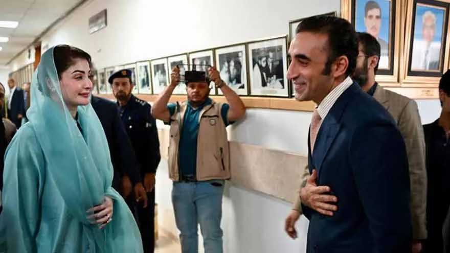 Bilawal Bhutto Meets Punjab CM at Parliament House
