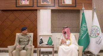 CDF Munir meets Saudi Defense Minister on Middle East conflicts